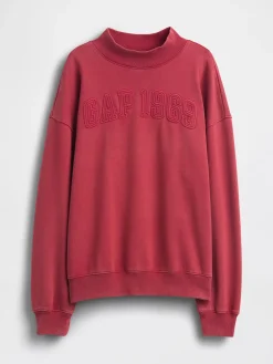 Heavyweight French Terry Oversized Mockneck Sweatshirt