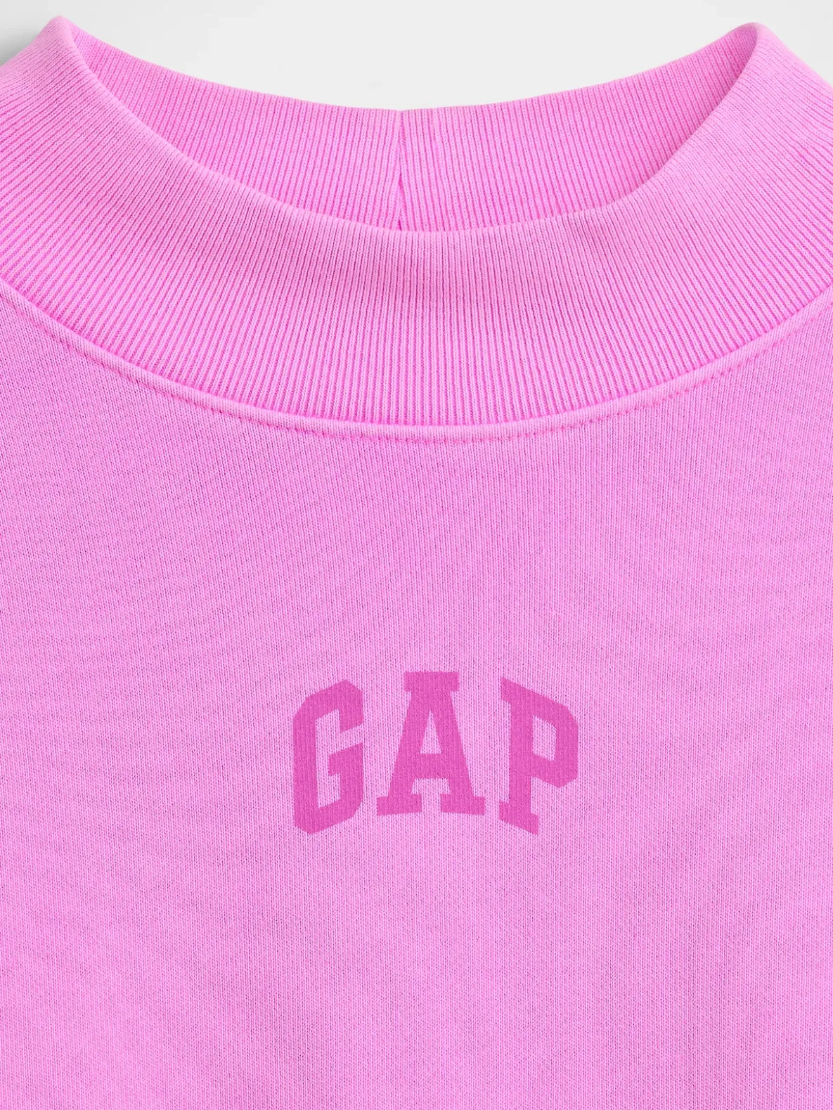 Heavyweight French Terry Oversized Mockneck Sweatshirt