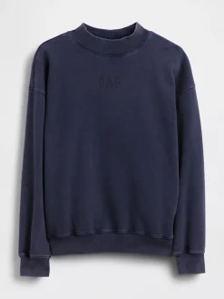 Heavyweight French Terry Oversized Mockneck Sweatshirt