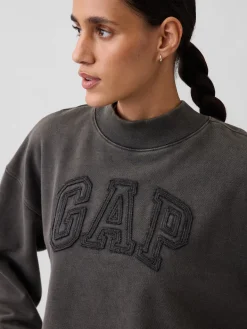 Heavyweight French Terry Oversized Mockneck Sweatshirt