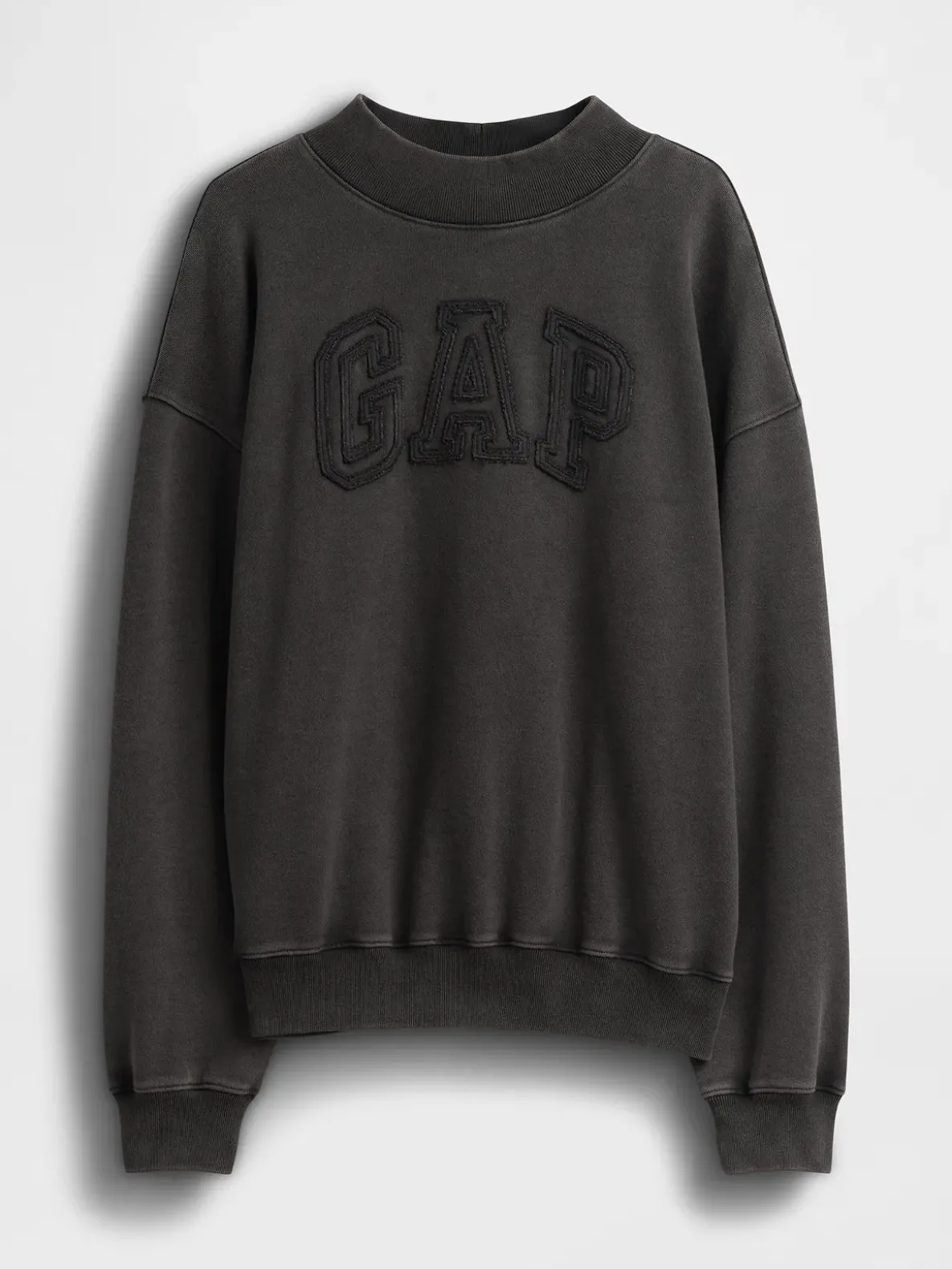 Heavyweight French Terry Oversized Mockneck Sweatshirt