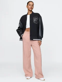 Heavyweight French Terry Seamed Straight Sweatpants