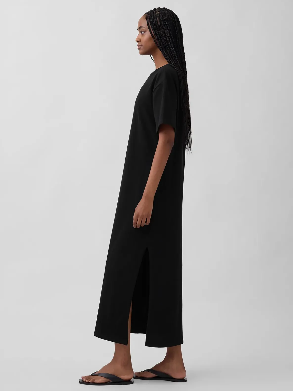Heavyweight Oversized Maxi T-Shirt Dress
