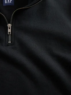 Heavyweight Oversized Quarter-Zip Pullover