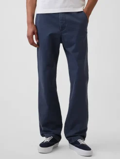 Heavyweight Twill Relaxed Straight Khakis