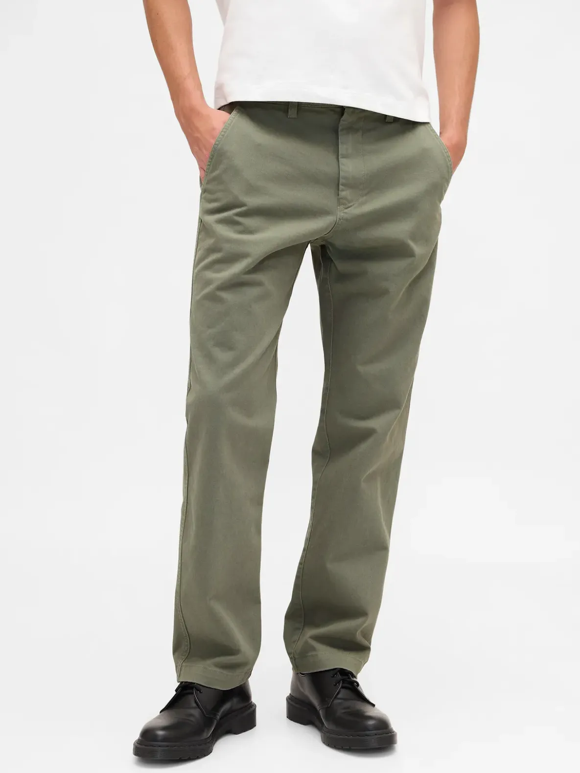 Heavyweight Twill Relaxed Straight Khakis