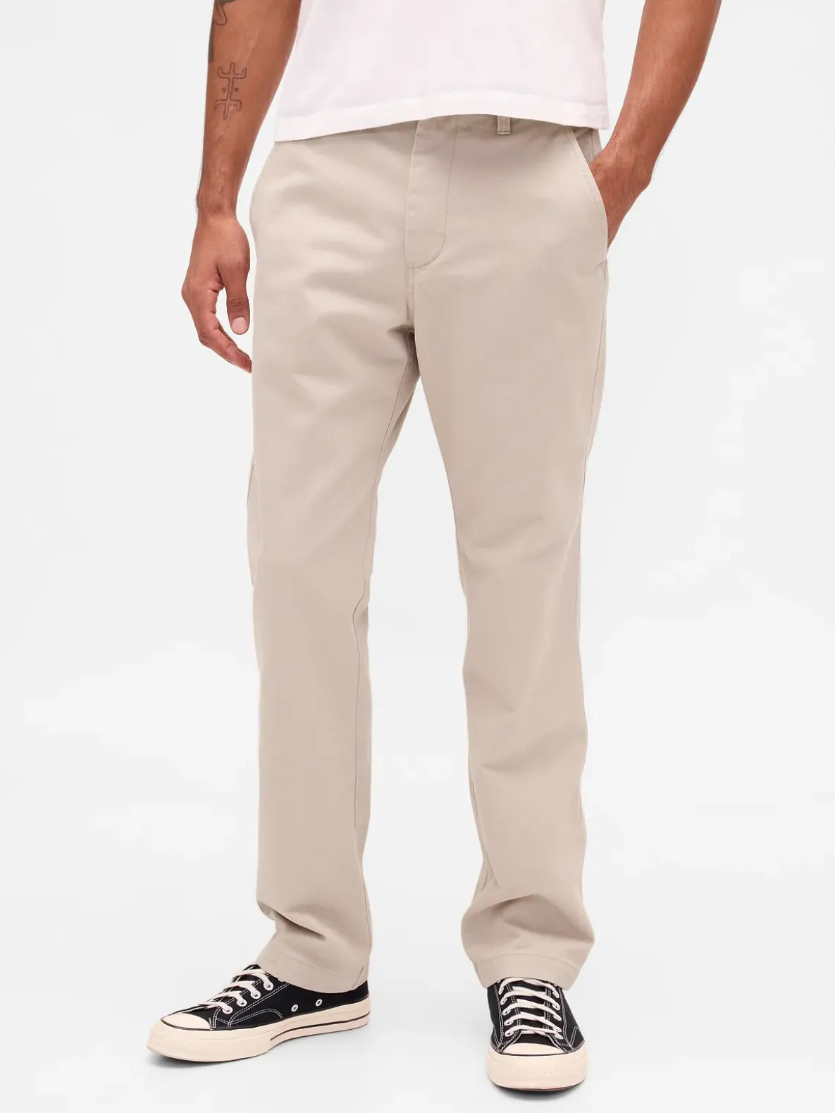 Heavyweight Twill Relaxed Straight Khakis