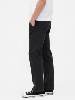 Heavyweight Twill Relaxed Straight Khakis