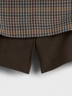 Herringbone Mini Skort