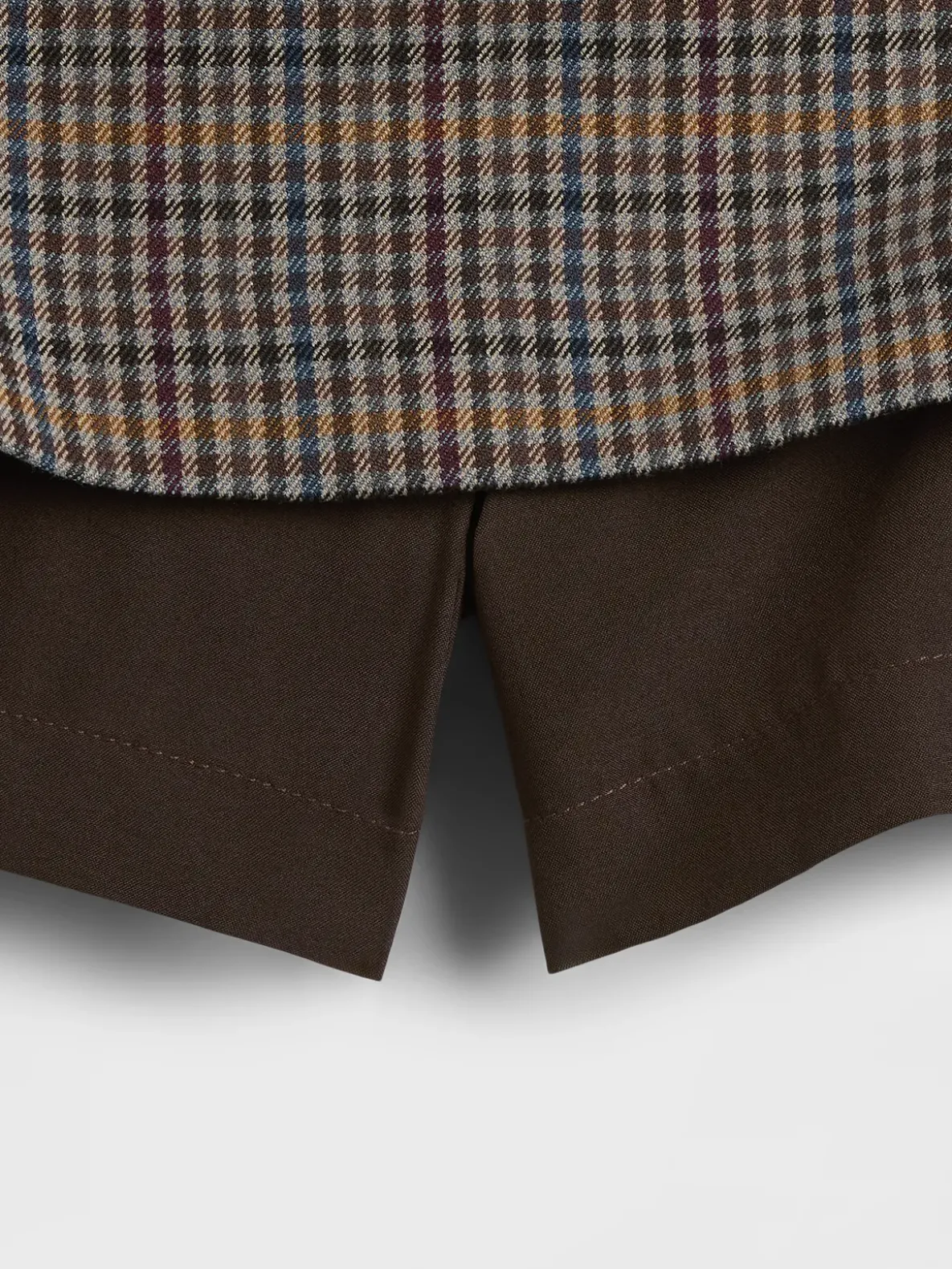 Herringbone Mini Skort