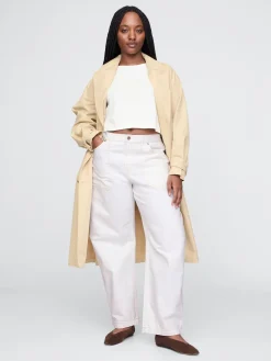 High Rise Barrel Carpenter Jeans