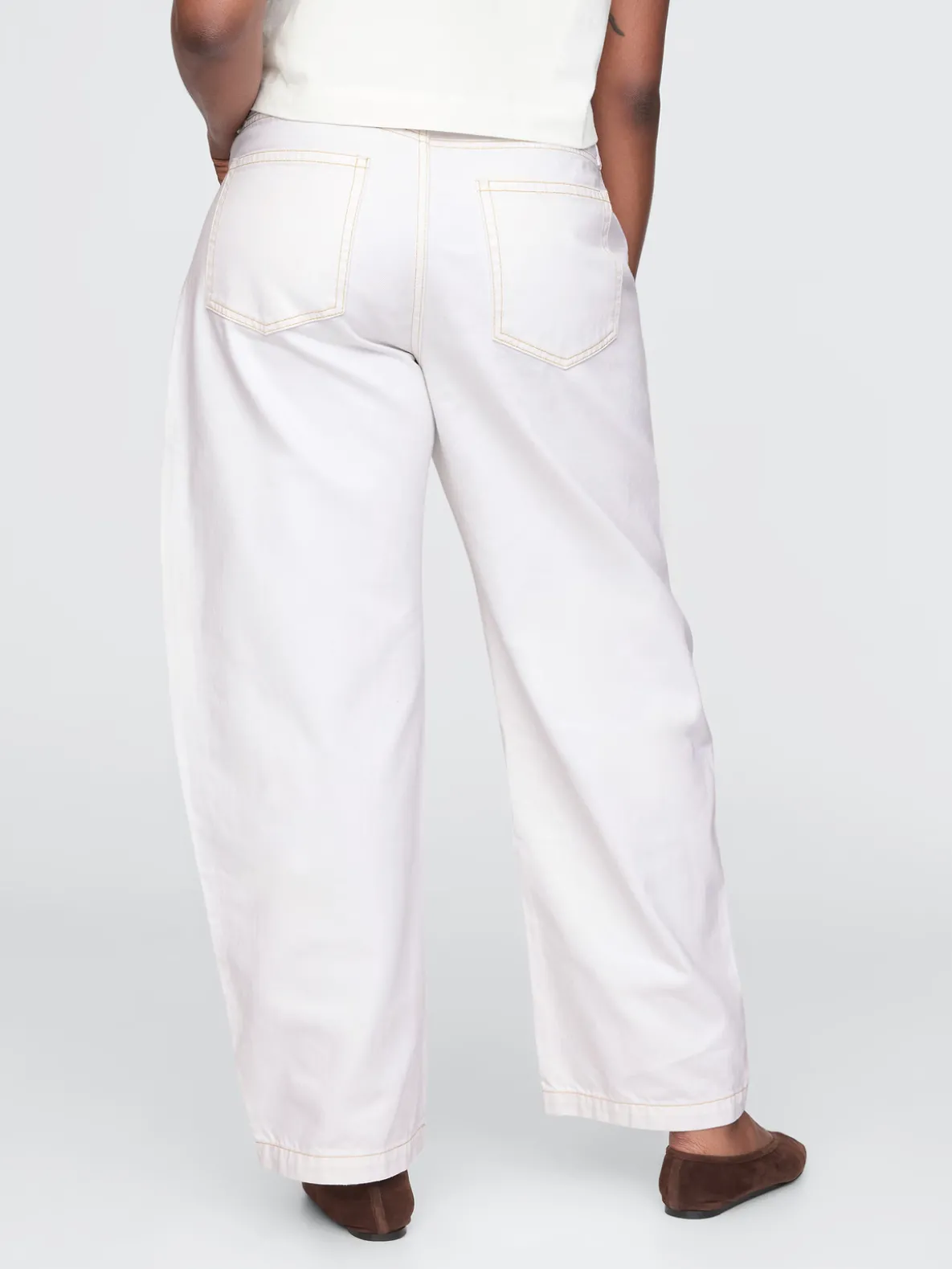 High Rise Barrel Carpenter Jeans
