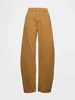 High Rise Barrel Jeans