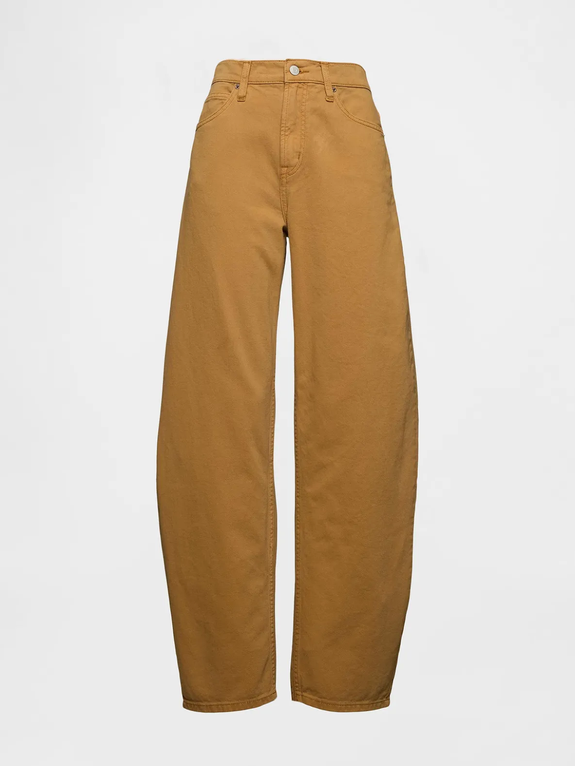 High Rise Barrel Jeans