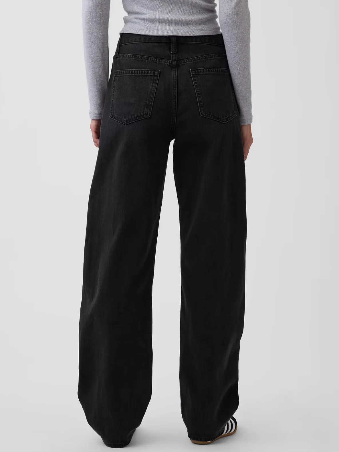 High Rise Barrel Jeans