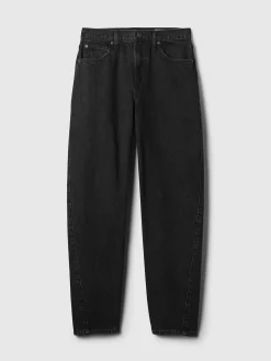 High Rise Barrel Jeans