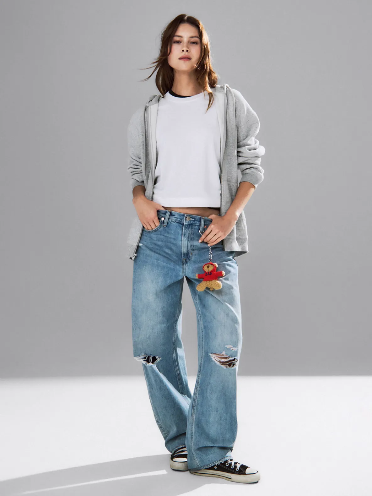 High Rise Barrel Jeans