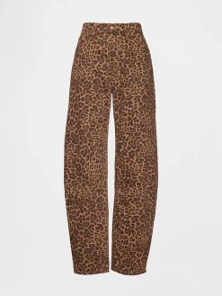 High Rise Barrel Jeans