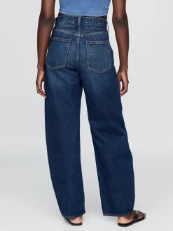 High Rise Barrel Jeans