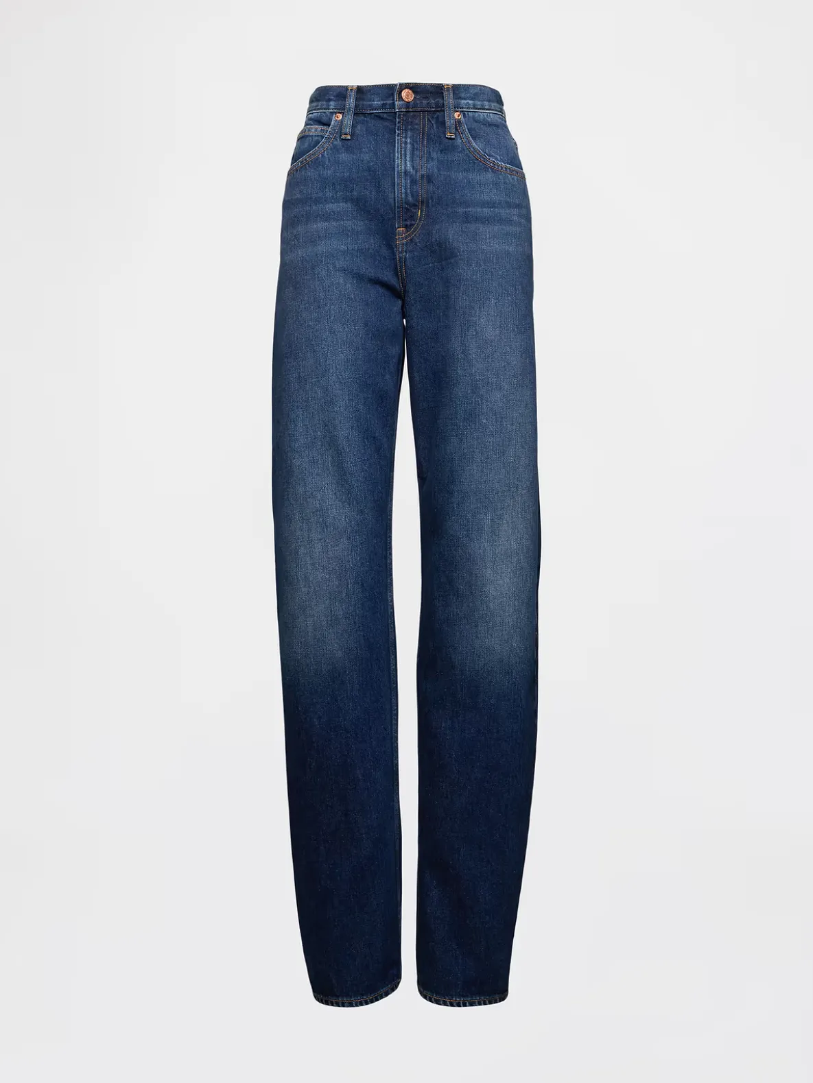 High Rise Barrel Jeans
