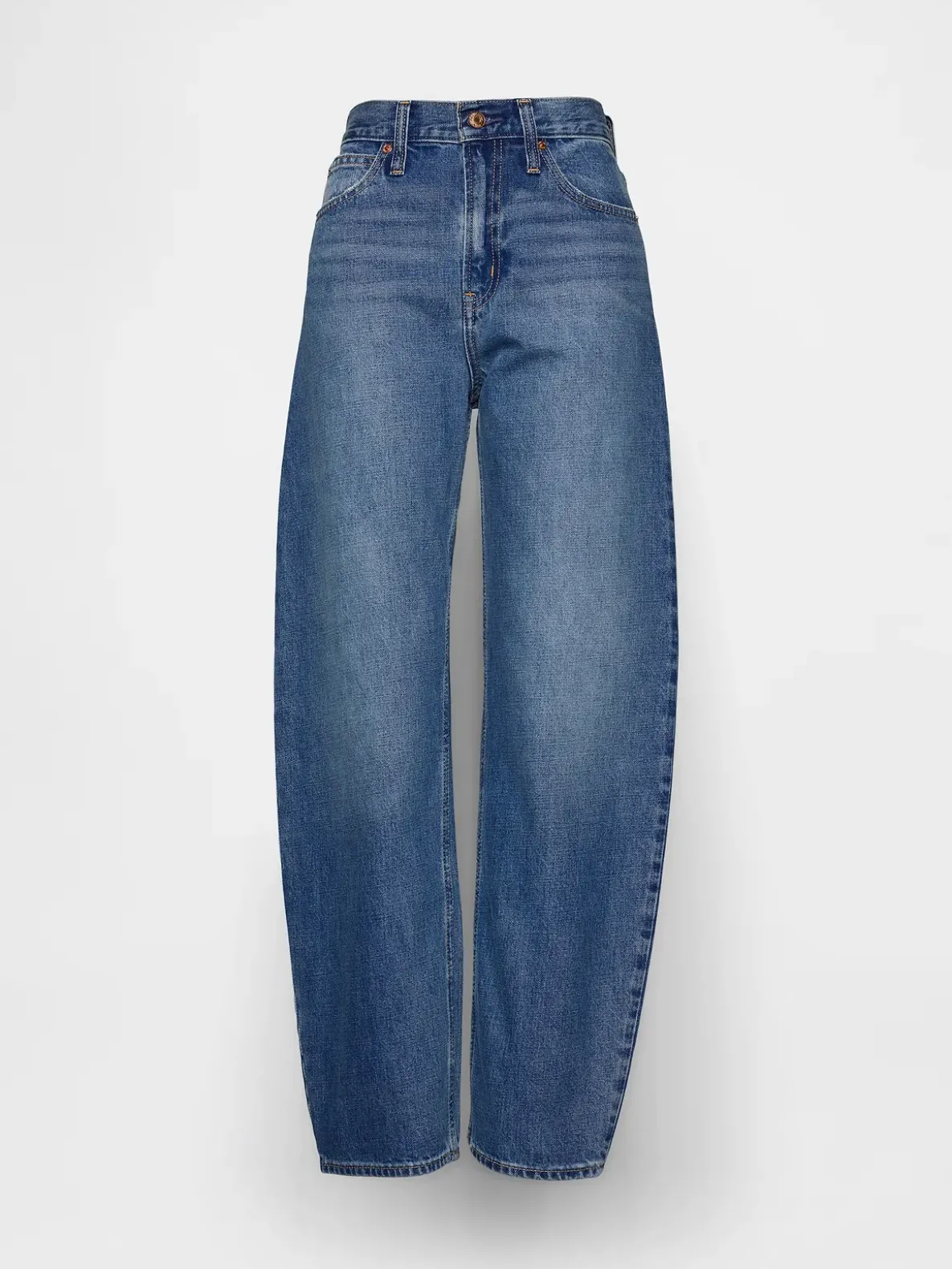 High Rise Barrel Jeans