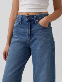 High Rise Barrel Jeans