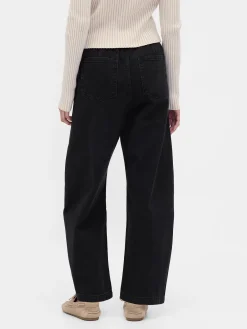 High Rise Barrel Jeans