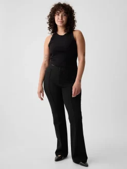 High Rise BiStretch Flare Pants