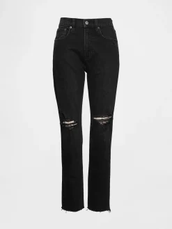 High Rise Cheeky Straight Jeans