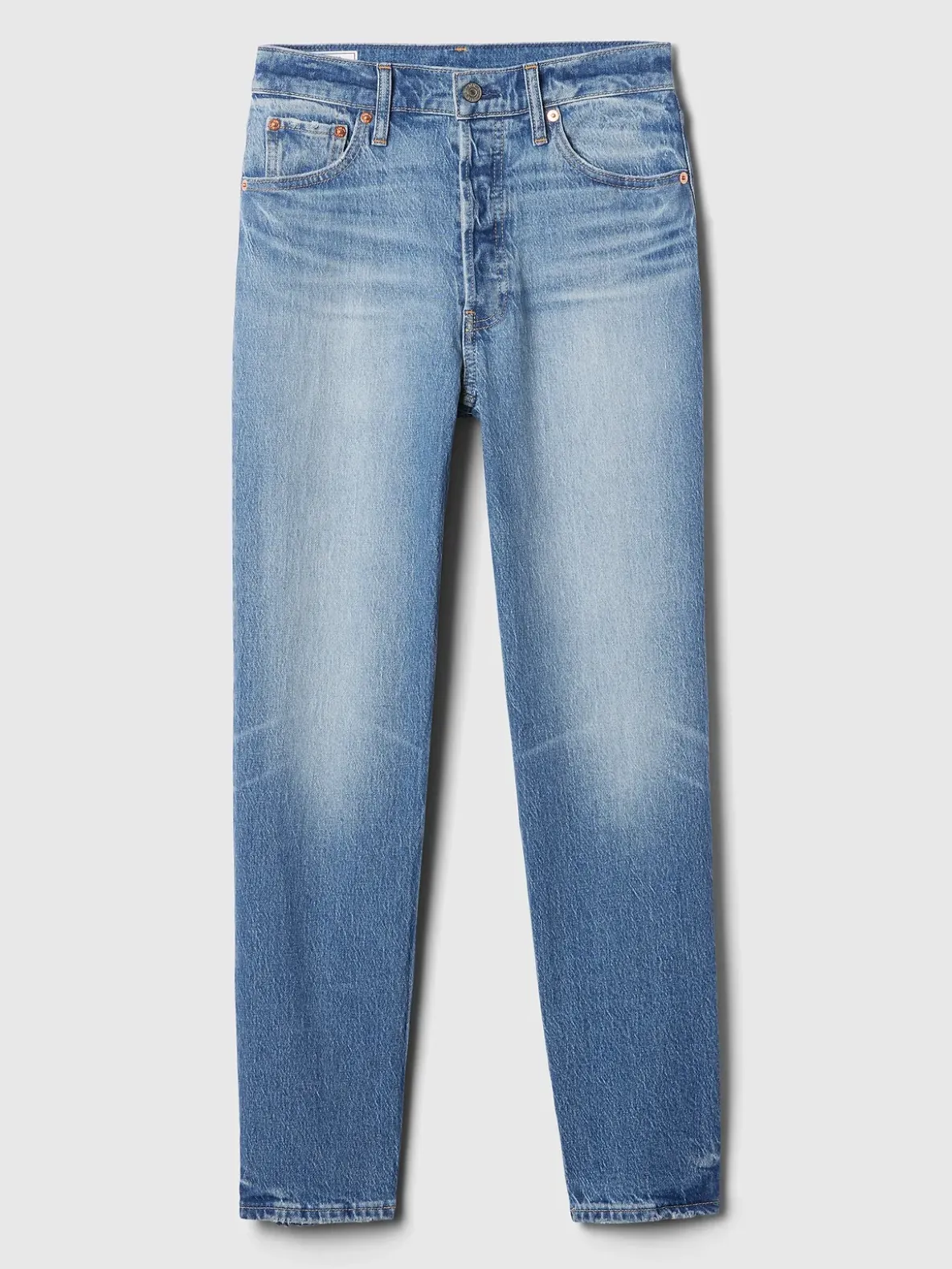 High Rise Cheeky Straight Jeans