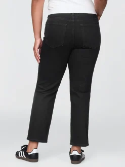 High Rise Cheeky Straight Jeans