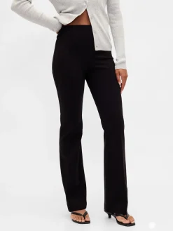 High Rise Double Knit Boot Pants