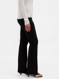 High Rise Double Knit Boot Pants