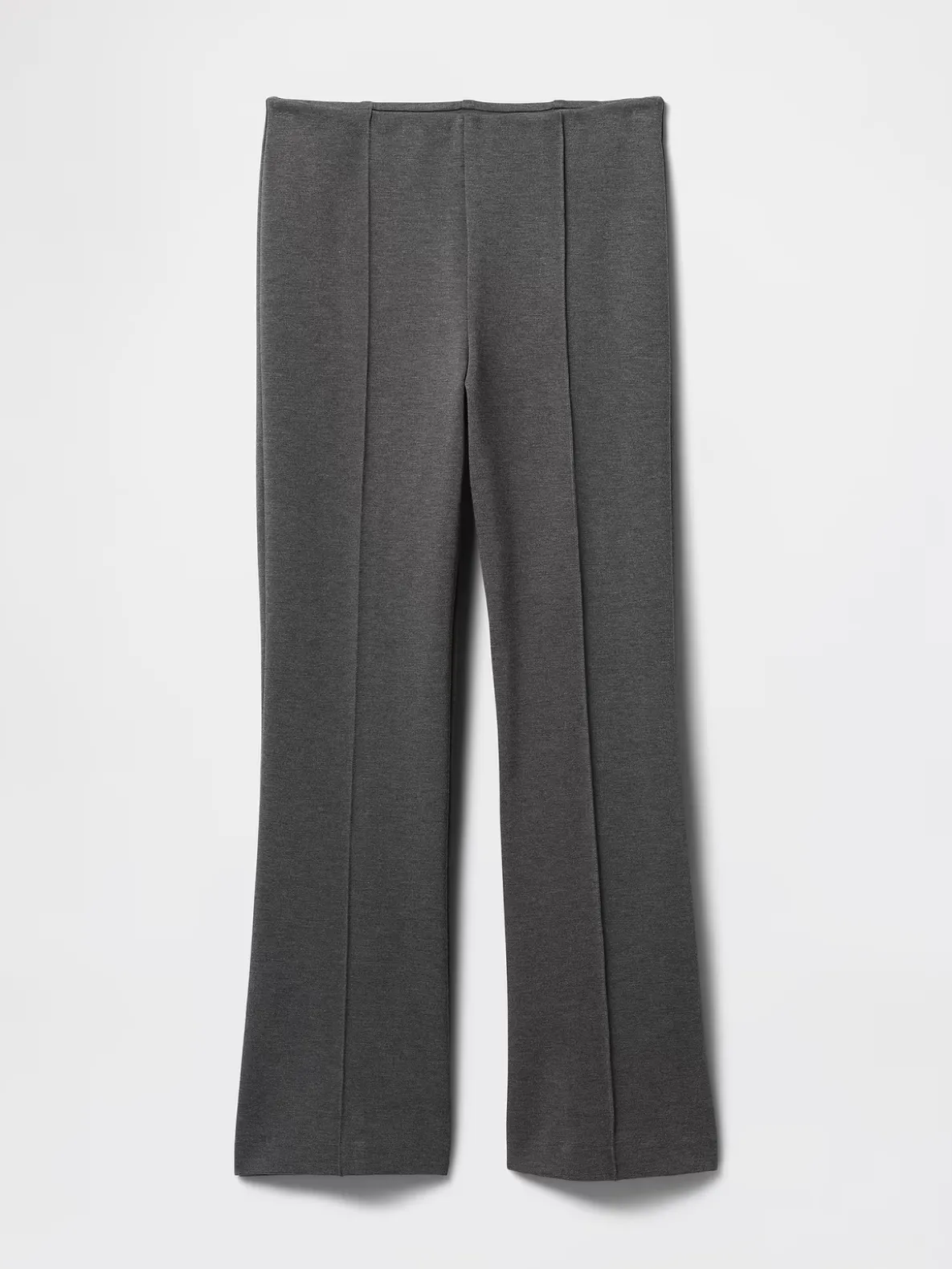 High Rise Double Knit Crop Kick Pants