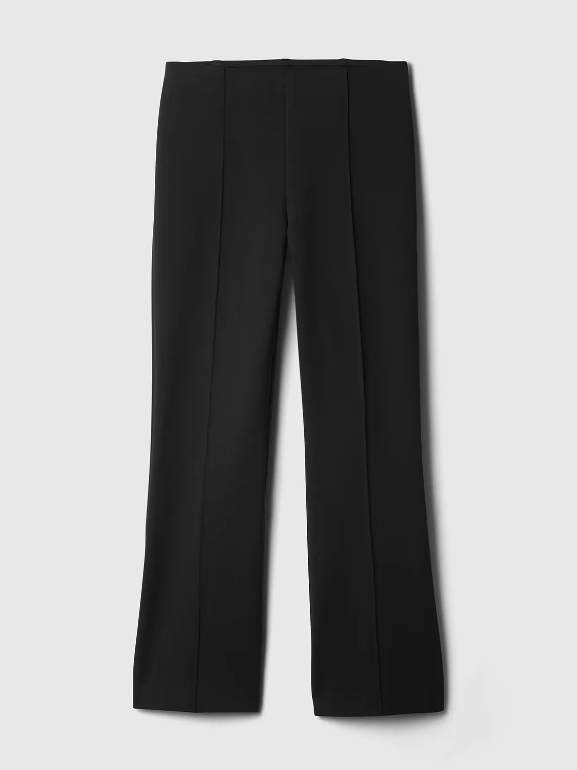 High Rise Double Knit Crop Kick Pants