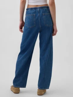 High Rise Easy Barrel Jeans