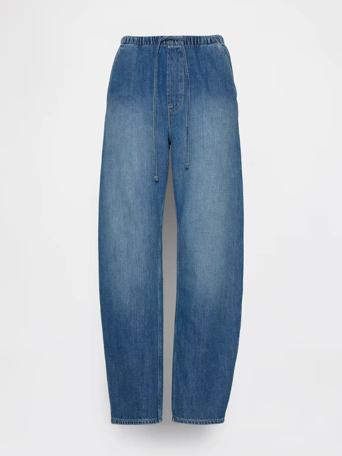 High Rise Easy Barrel Jeans