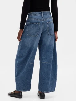 High Rise Horseshoe Jeans