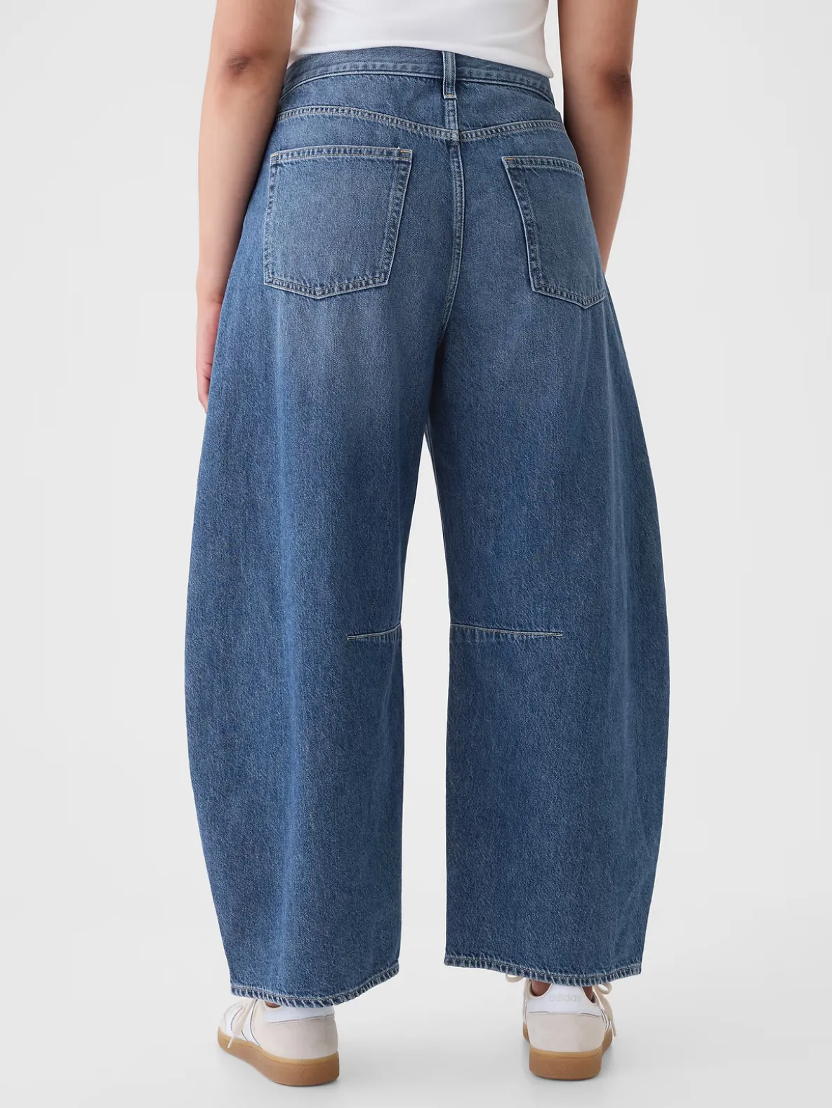 High Rise Horseshoe Jeans