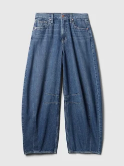 High Rise Horseshoe Jeans