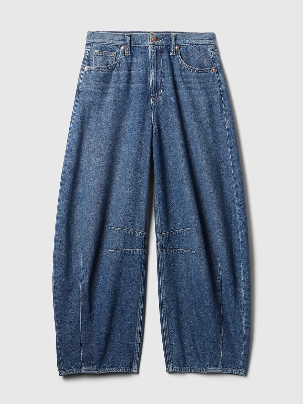 High Rise Horseshoe Jeans