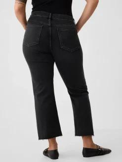 High Rise Kick Flare Jeans