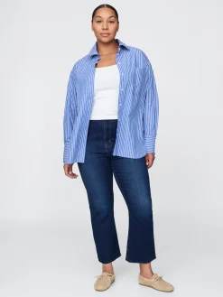 High Rise Kick Flare Jeans