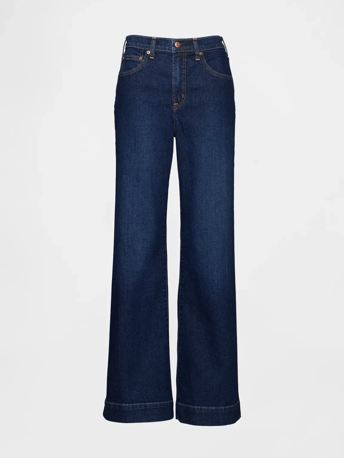 High Rise Relaxed Flare Jeans
