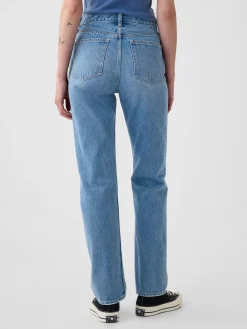 High Rise Rigid '90s Slim Straight Jeans