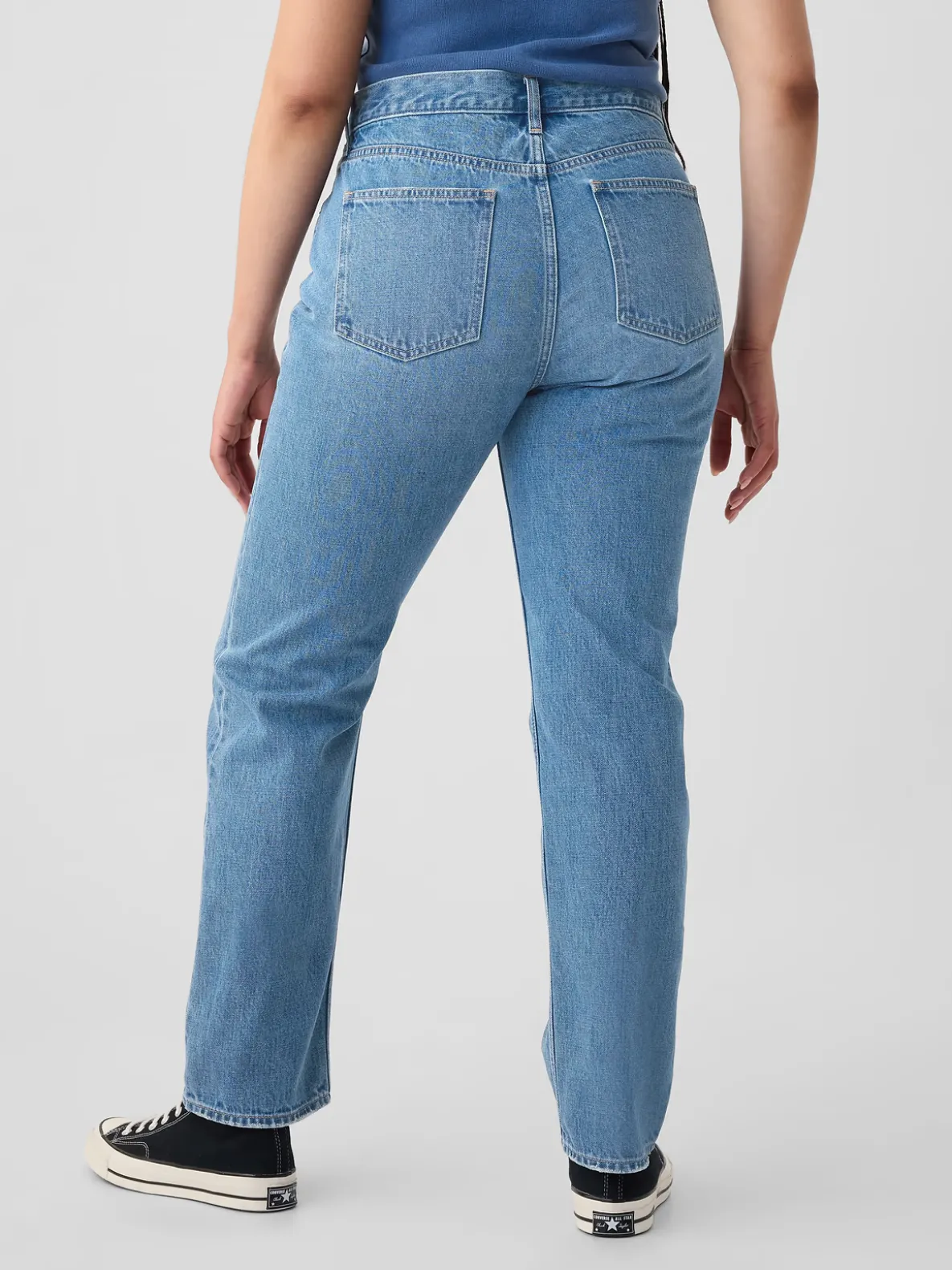 High Rise Rigid '90s Slim Straight Jeans