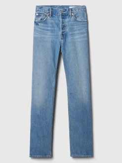 High Rise Rigid '90s Slim Straight Jeans