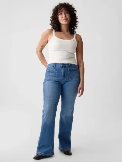 High Rise '70s Flare Jeans