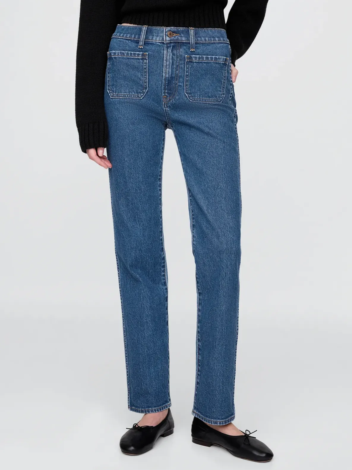High Rise '90s Slim Straight Jeans