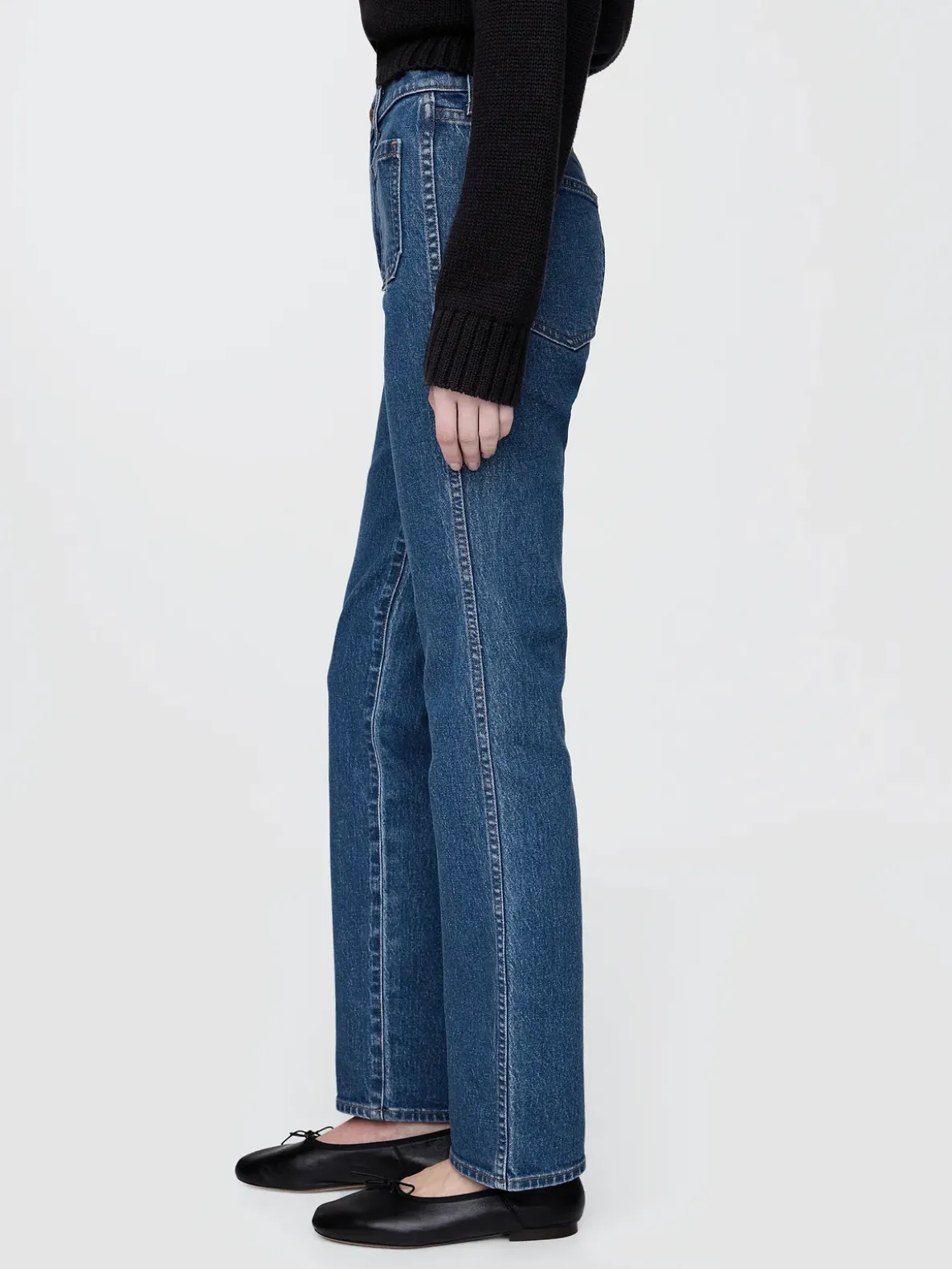 High Rise '90s Slim Straight Jeans